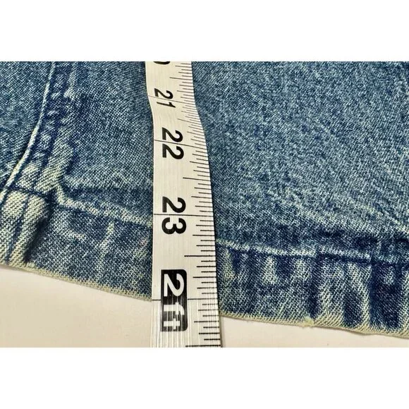 Vintage Keren Hart Womens Denim Jacket Balloon Sleeves Boho Jean Poof Puff Small - Picture 10 of 12